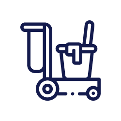 Icon einer Reinigungsmaschine